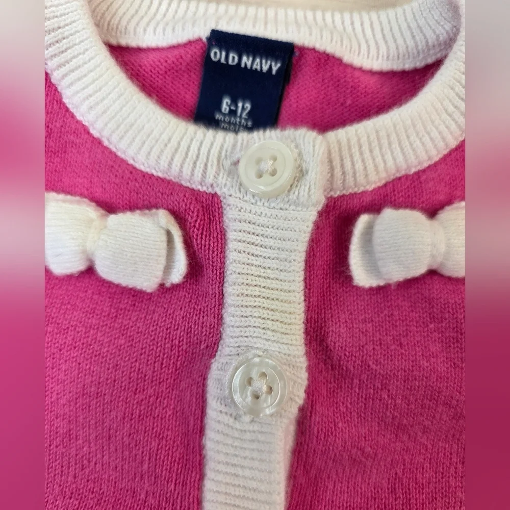 6-12 Month Old Navy Baby Cardigan